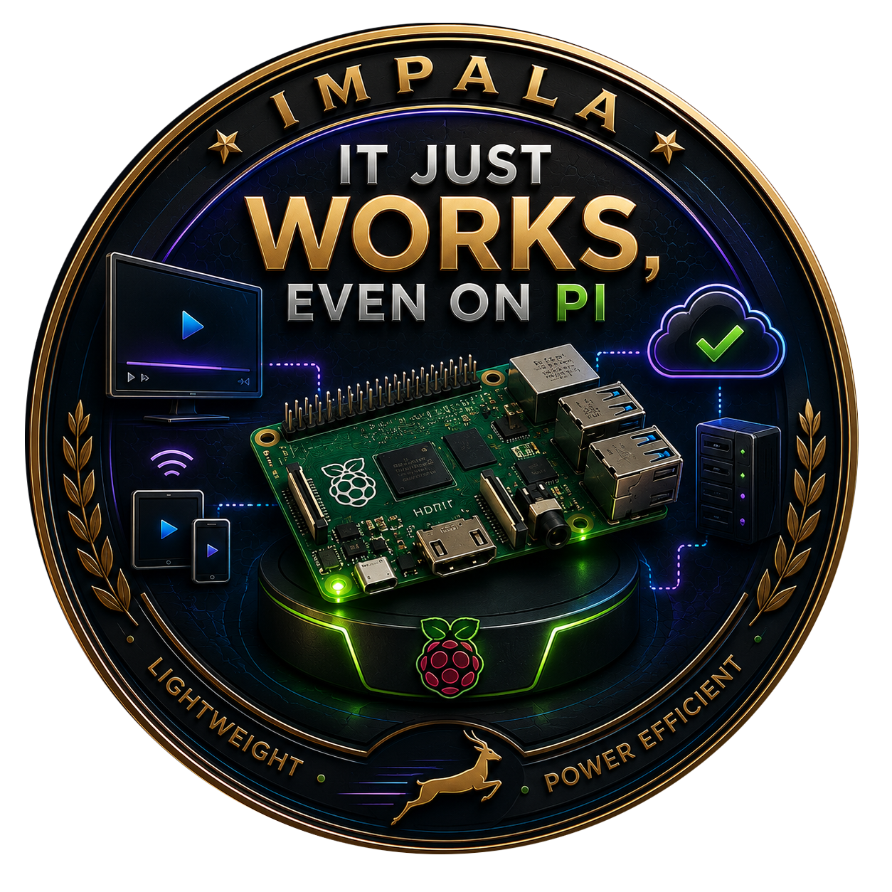 It just works badge